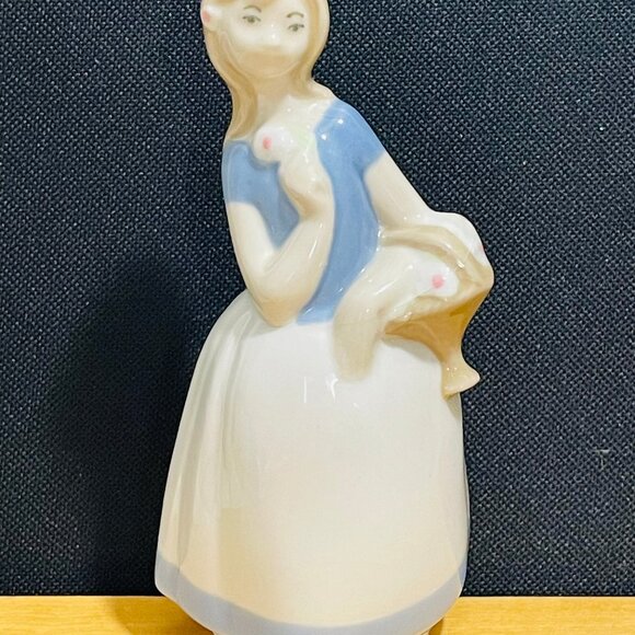 4 Vintage REX VALENCIA Porcelain Figurines ~ Handmade In Spain - Picture 6 of 9